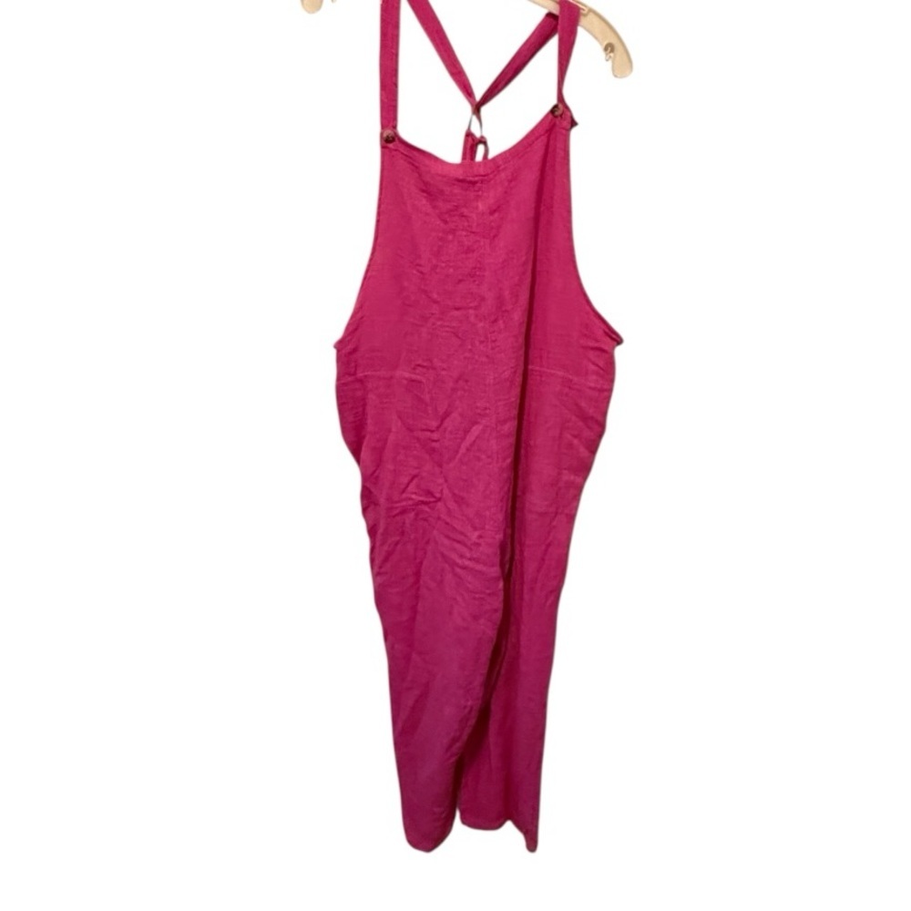 Free People Fuschia Jumpsuit